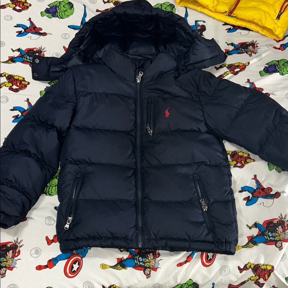 Ralph Lauren Midnight Blue Quilted Jacket